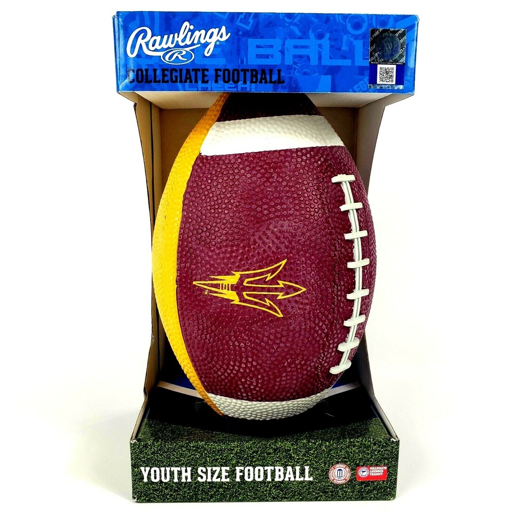 Rawlings Arizona State Collegiate‎ Youth Size Football Red and Yellow
